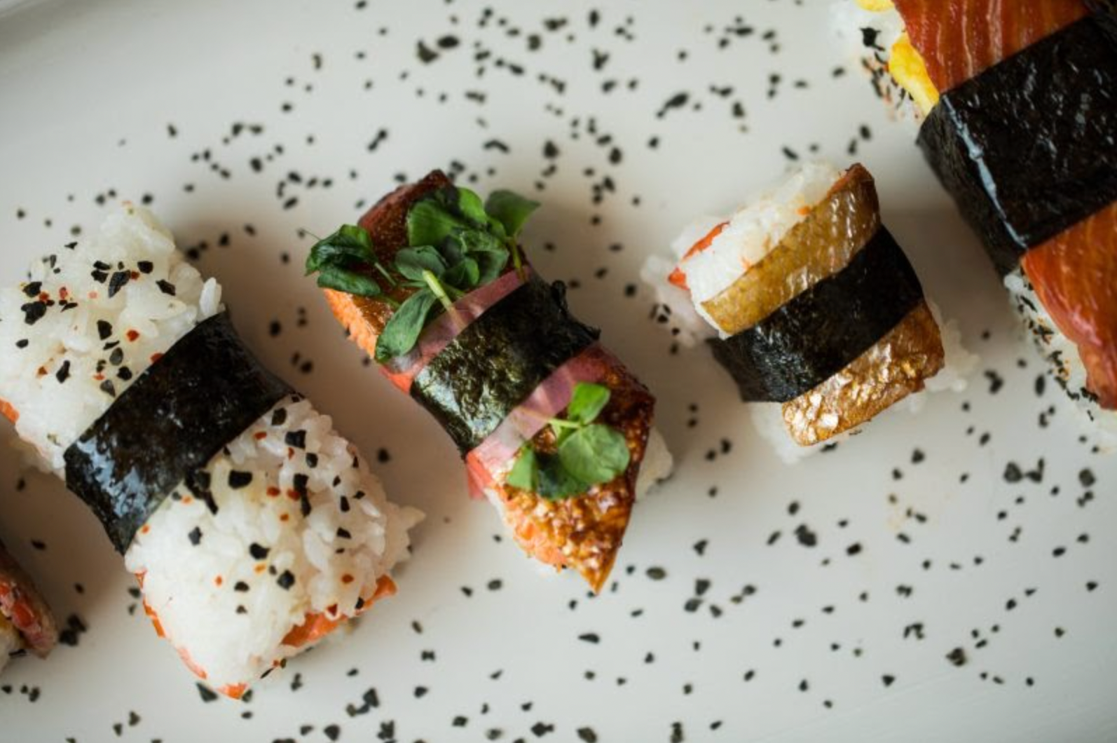 Tasty Alaskan Salmon Musubi