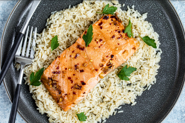 Honey Garlic Baked Salmon Recipe