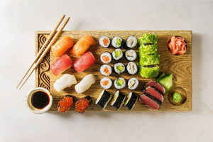 Sushi Sashimi and Nigiri
