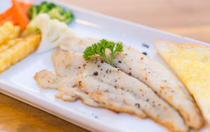 cooked white fish