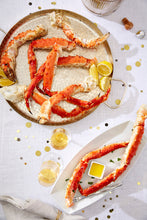 Load image into Gallery viewer, King crab legs on platter
