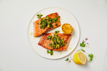 Load image into Gallery viewer, Plated Copper River Salmon
