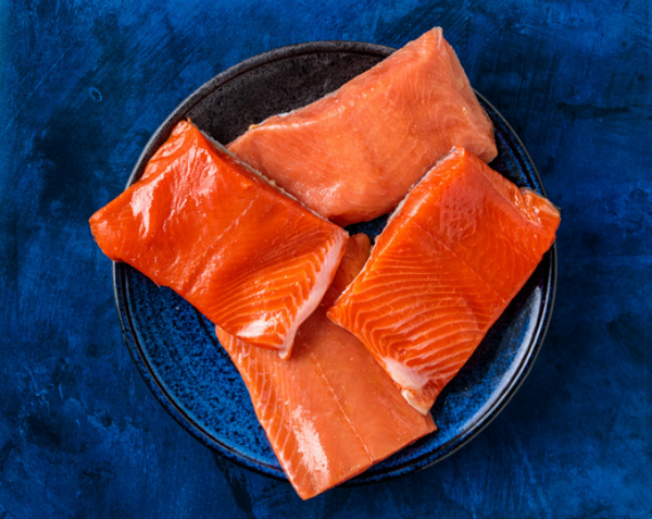 wild alaskan sockeye salmon