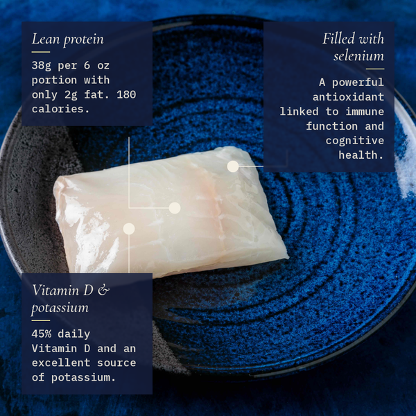Wild Alaskan Halibut Fillets (6oz)