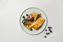 Load image into Gallery viewer, Cooked Alaskan Halibut with Micro Greens
